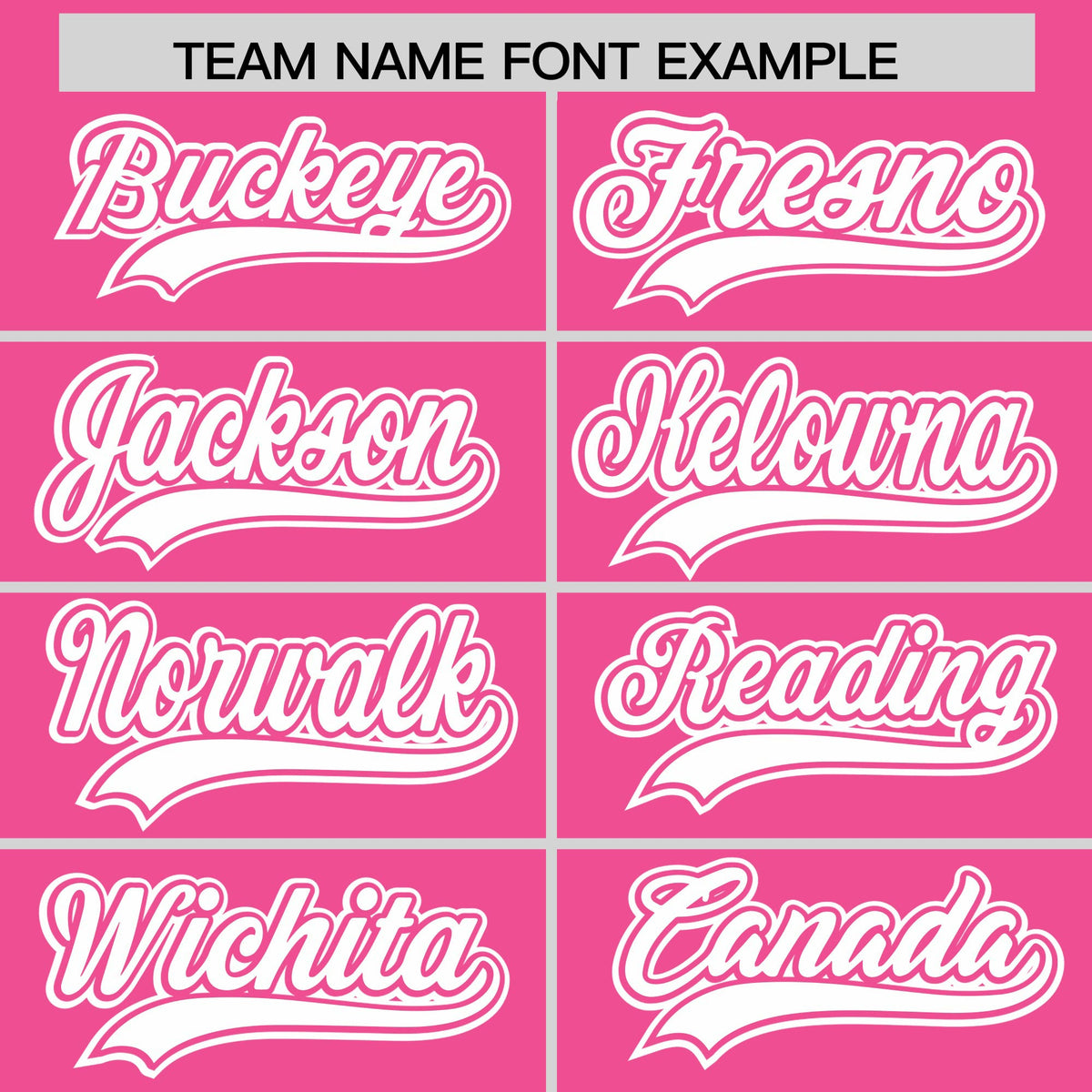 Custom Pink White Classic Style  Baseball Uniform Jersey/Pants/Hat Package For Team |KXKSHOP