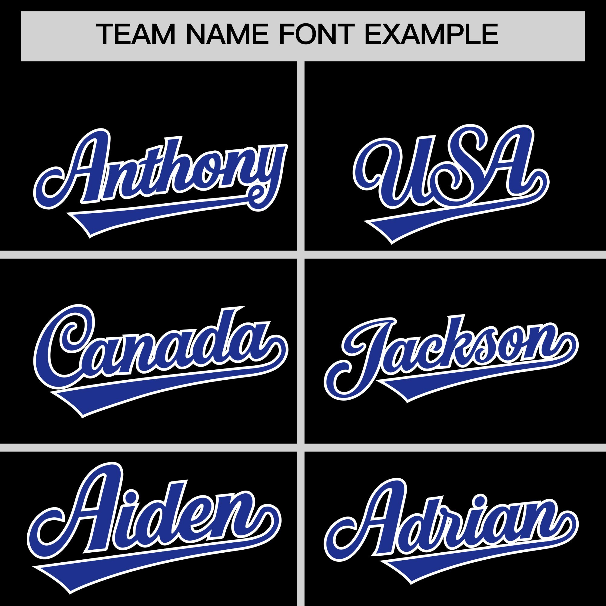 Custom Black Royal Blue Classic Style  Baseball Uniform Jersey/Pants/Hat Package For Team |KXKSHOP