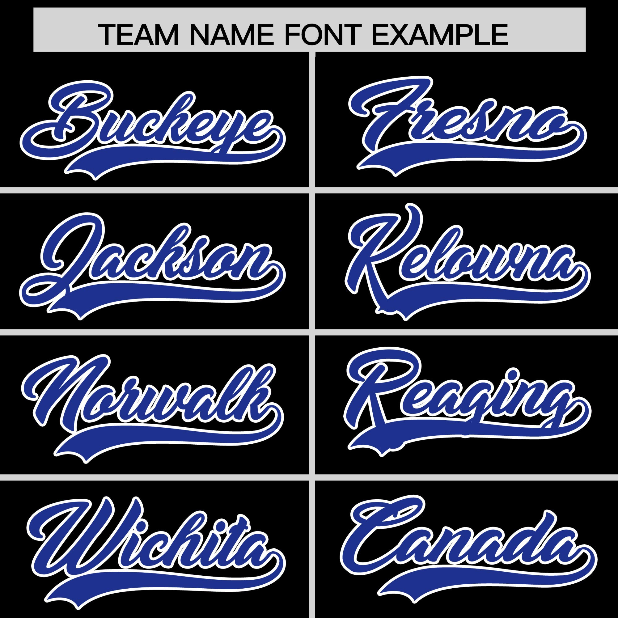 Custom Black Royal Blue Classic Style  Baseball Uniform Jersey/Pants/Hat Package For Team |KXKSHOP