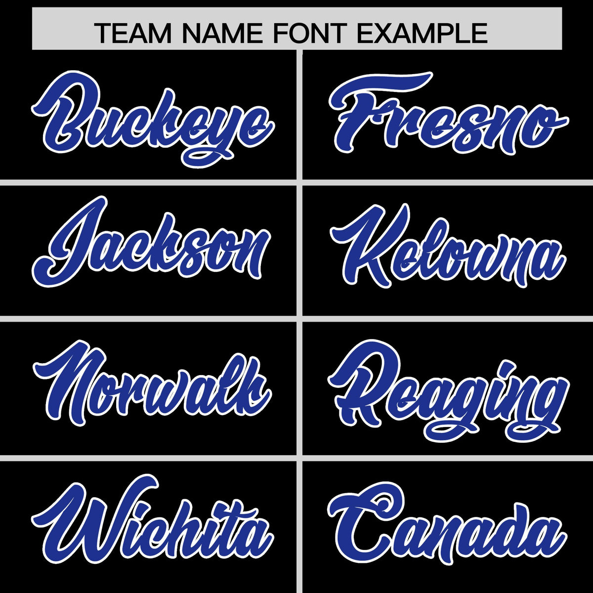 Custom Black Royal Blue Classic Style  Baseball Uniform Jersey/Pants/Hat Package For Team |KXKSHOP