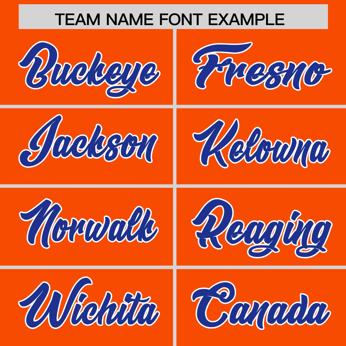 Custom Orange Royal Blue Classic Style  Baseball Uniform Jersey/Pants/Hat Package For Team |KXKSHOP