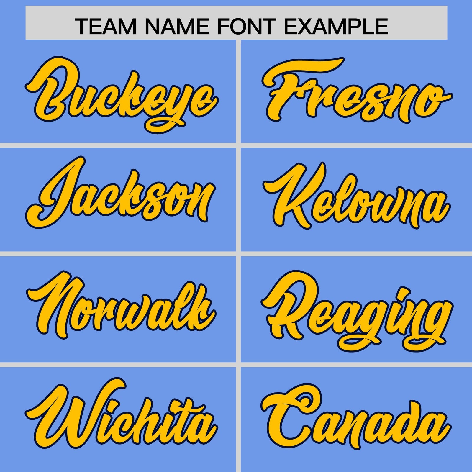 Custom Light Blue Gold Classic Style  Baseball Uniform Jersey/Pants/Hat Package For Team |KXKSHOP