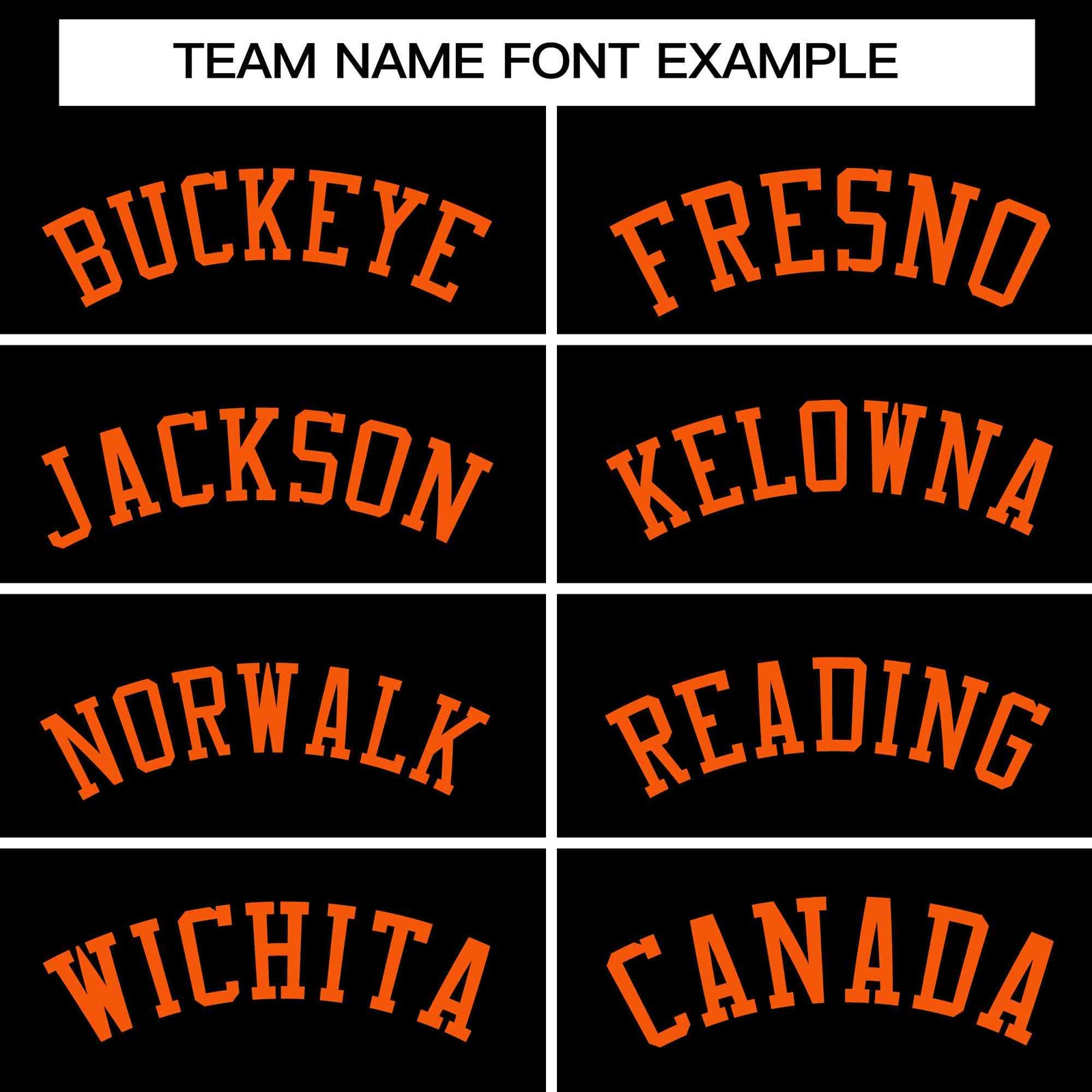 Custom Black Orange Classic Style Personalized Sport Pullover Hoodie