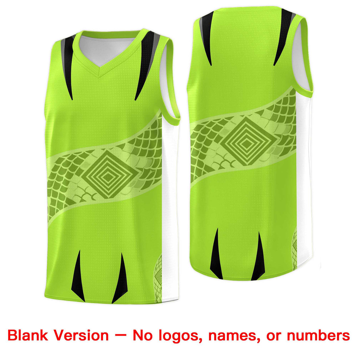 Custom White Black Snake Scale Venomous Fang for Leagues Graffiti Pattern Basketball Suit Jersey