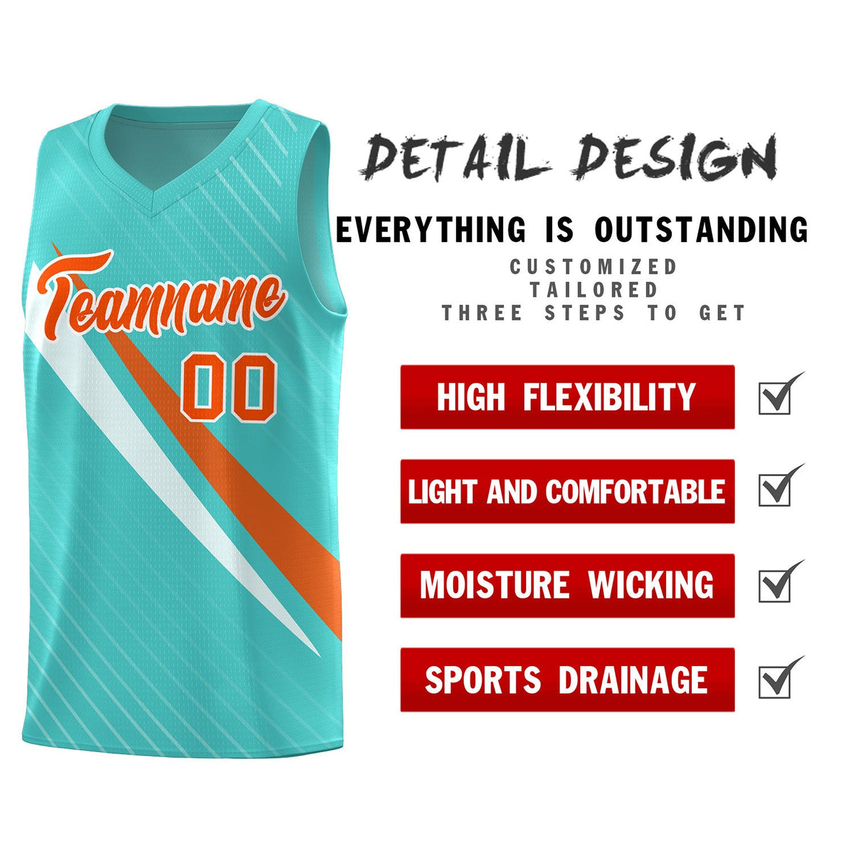 Custom Bright Green Diagonal Pinstripe Pattern Color Block Sports Uniform Basketball Jersey