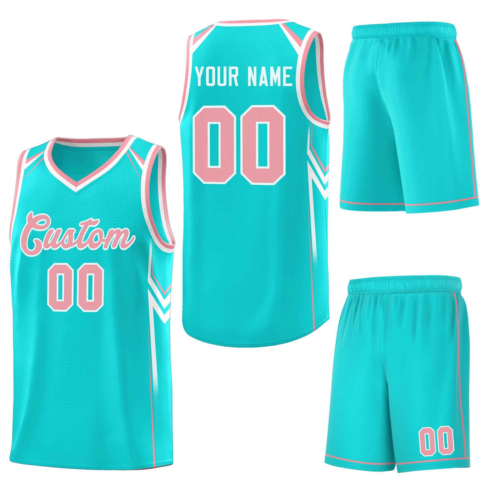 Custom Bright Green Arrow Graffiti Pattern Sports Uniform Basketball Jersey