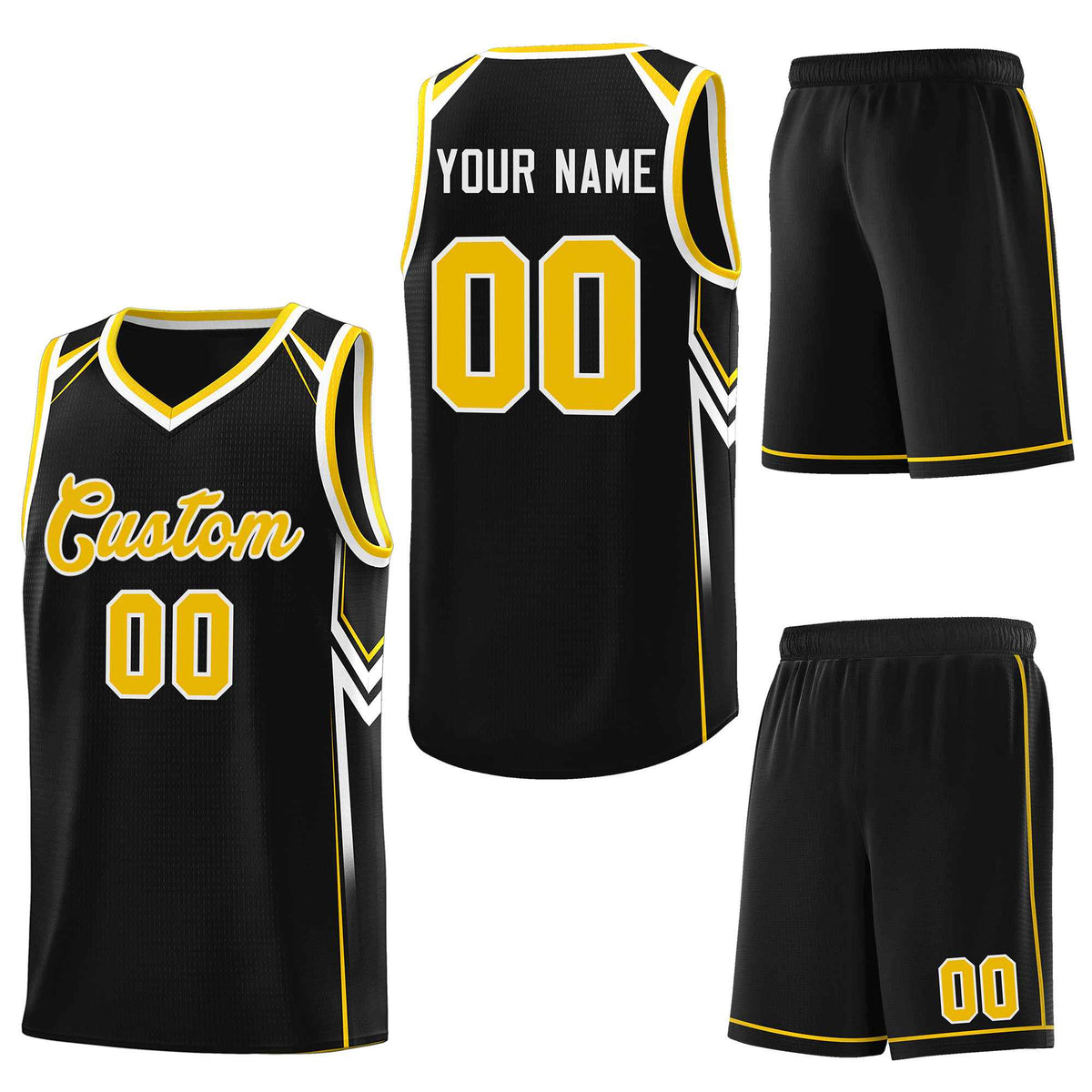 Custom Black Arrow Graffiti Pattern Sports Uniform Basketball Jersey