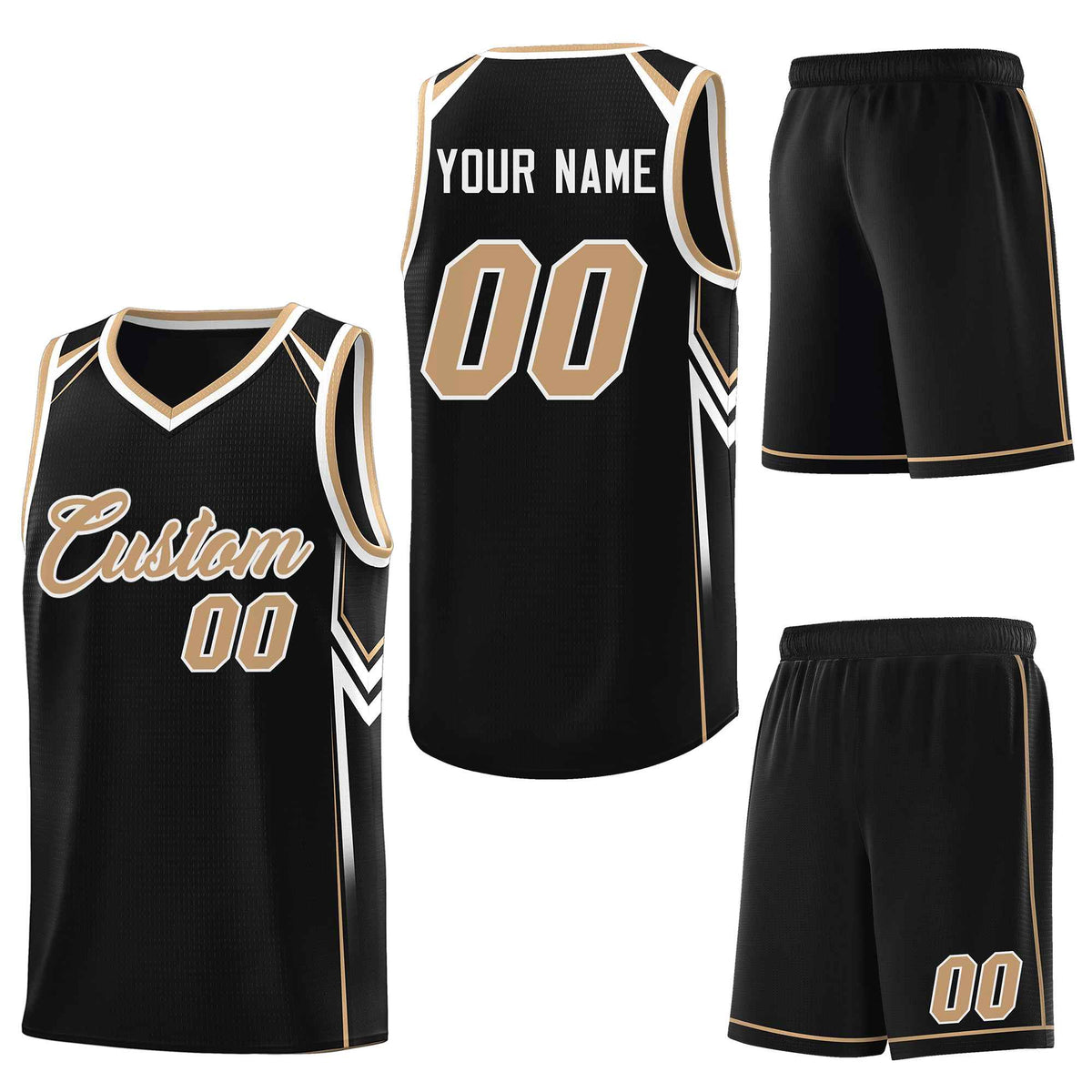 Custom Black Arrow Graffiti Pattern Sports Uniform Basketball Jersey