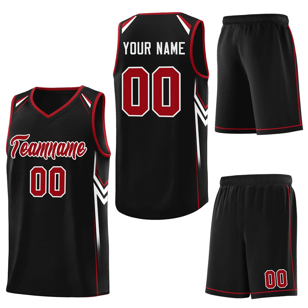 Custom Black Arrow Graffiti Pattern Sports Uniform Basketball Jersey