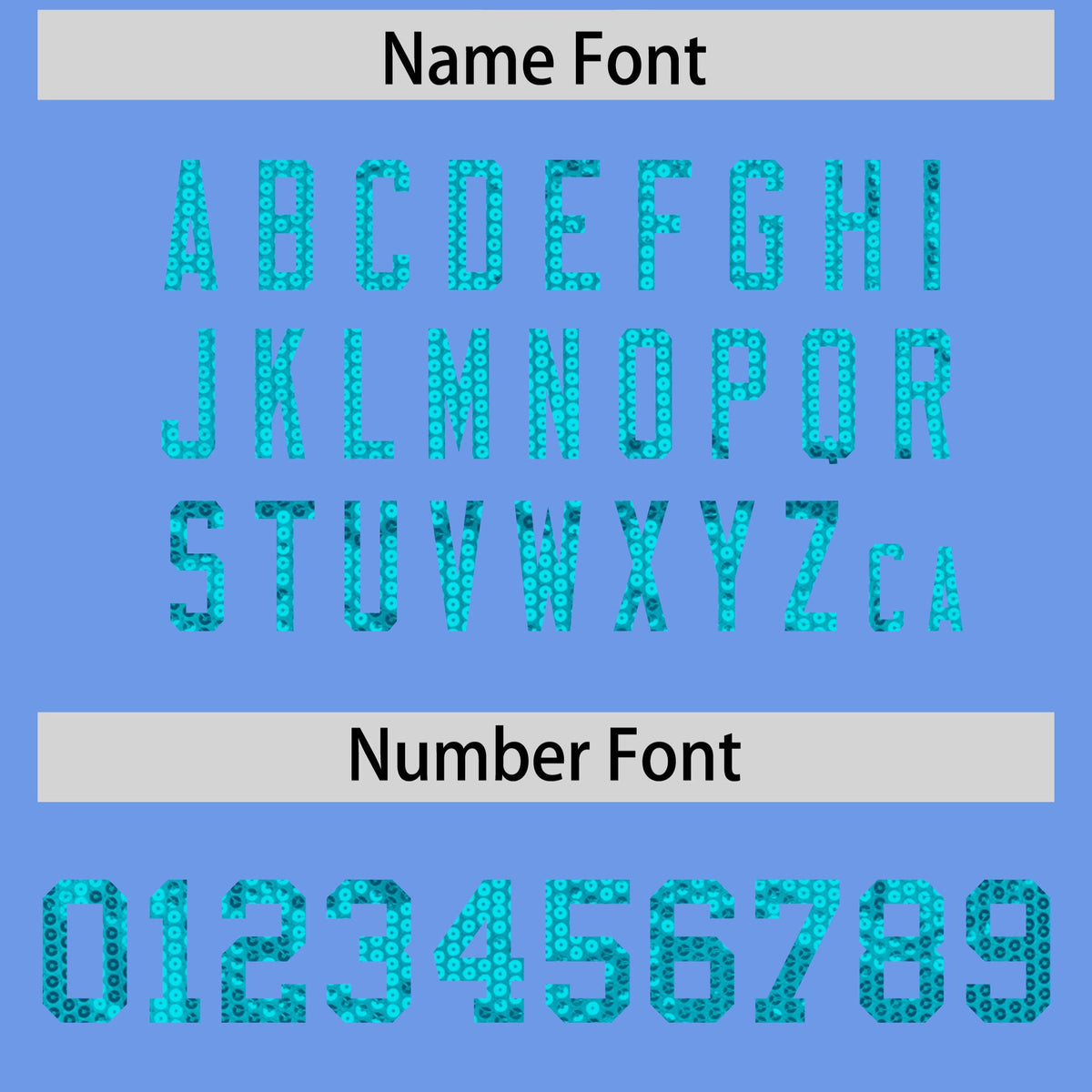 Custom Light Blue Sequined Tops Athletic Basketball Jersey