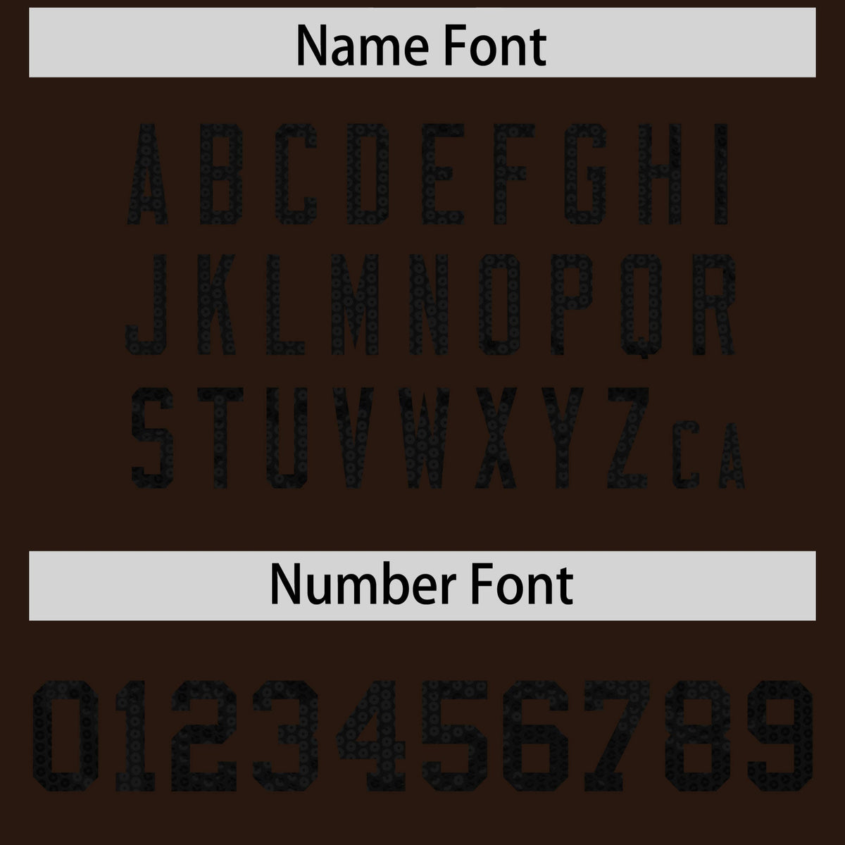 Custom Brown Sequined Tops Athletic Basketball Jersey