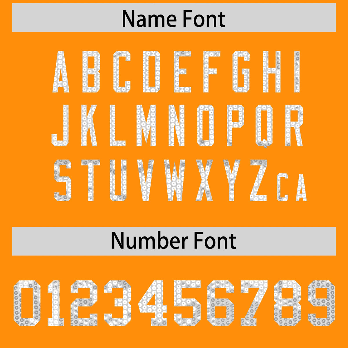 Custom Orange Sequined Tops Athletic Basketball Jersey