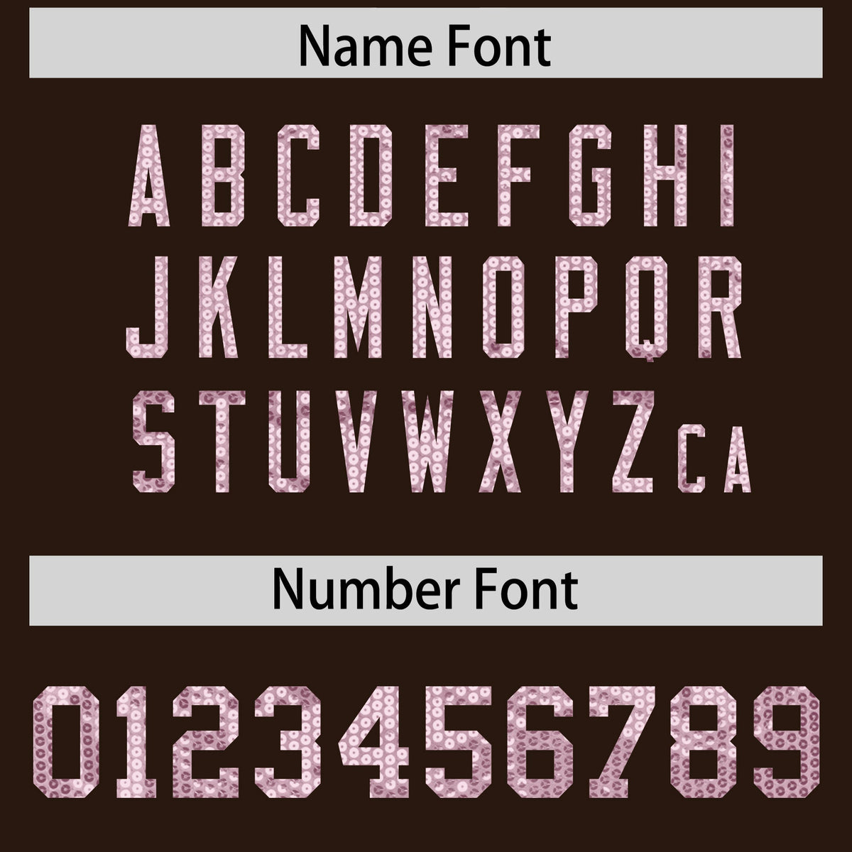 Custom Brown Sequined Tops Athletic Basketball Jersey