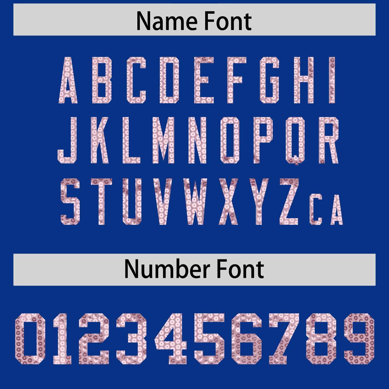 Custom Royal Sequined Tops Athletic Basketball Jersey