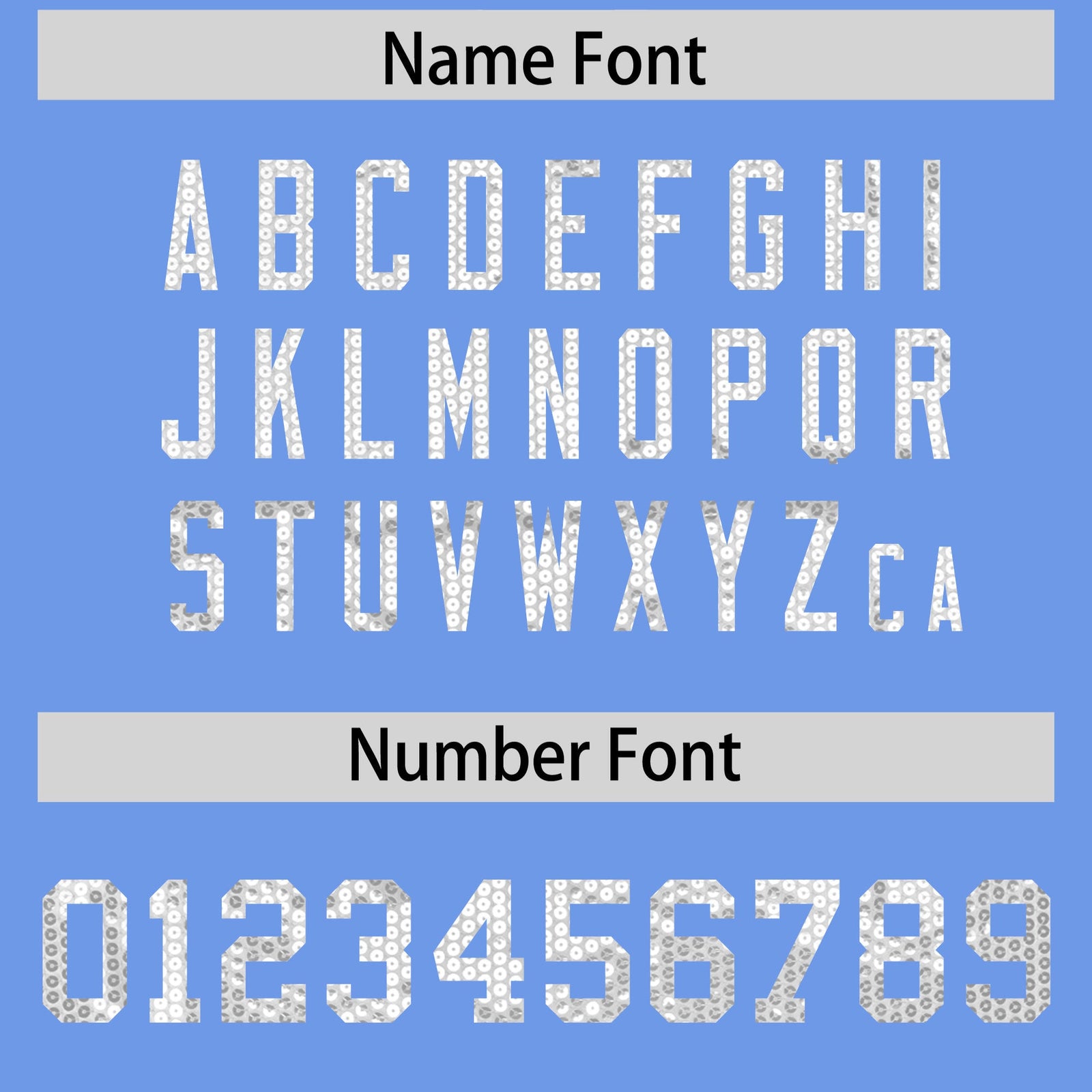 Custom Light Blue Sequined Tops Athletic Basketball Jersey