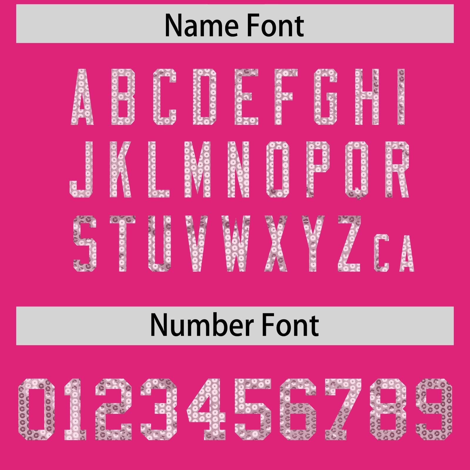 Custom Pink Sequined Tops Athletic Basketball Jersey