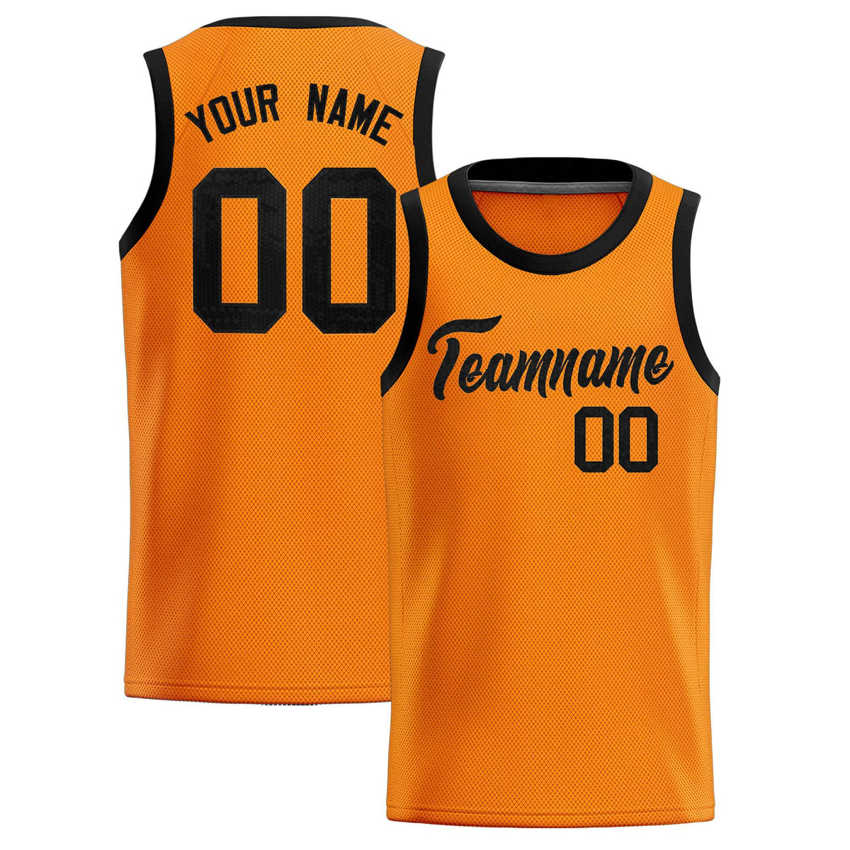 Custom Orange Sequined Tops Athletic Basketball Jersey