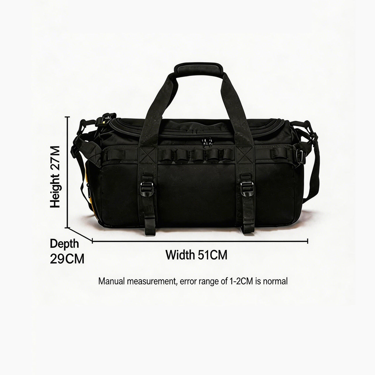 Waterproof Camping Duffel Bag – Outdoor Travel Storage Bag with Wet Dry Compartment
