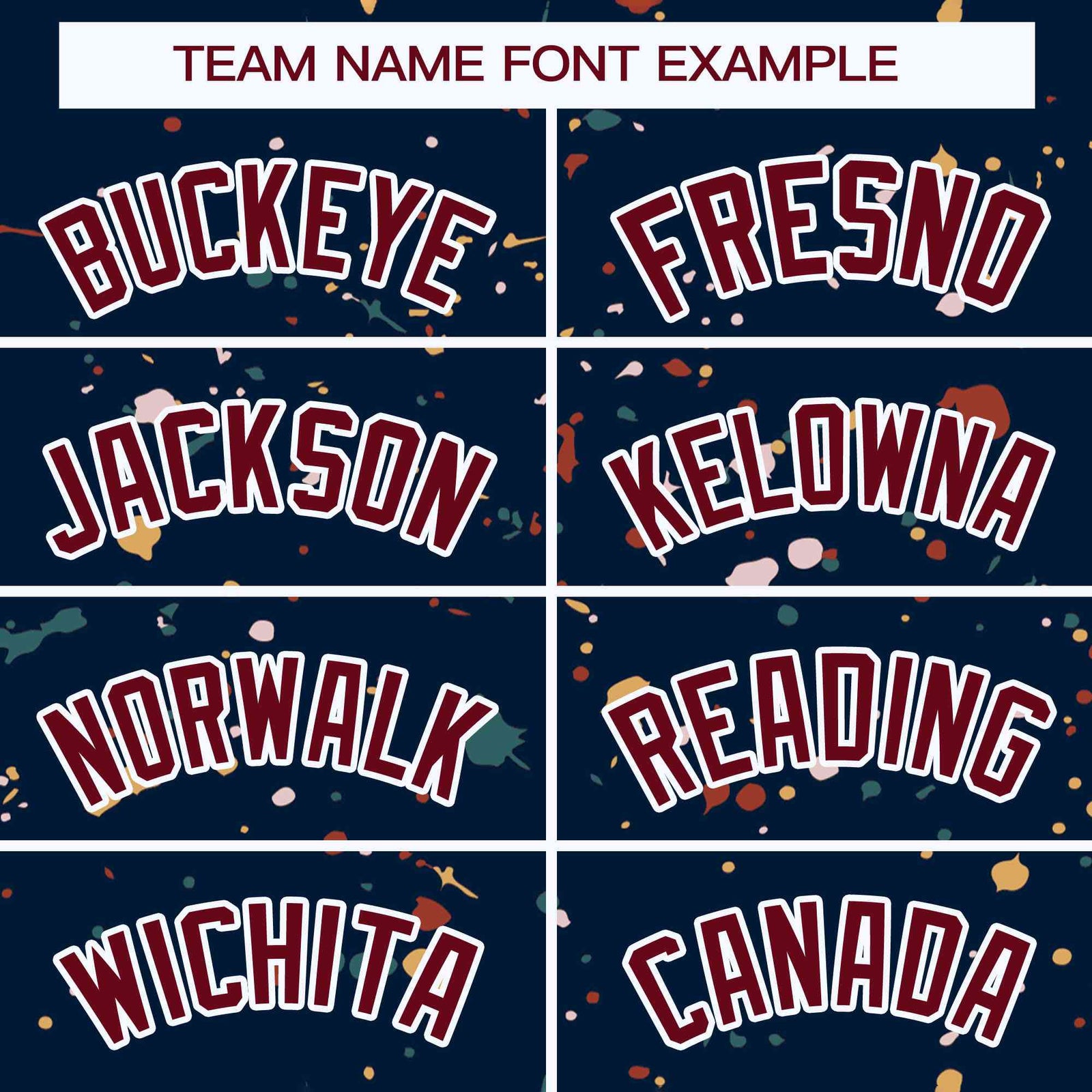 Custom Navy Crimson-White Splash Graffiti Pattern Authentic Baseball Jersey