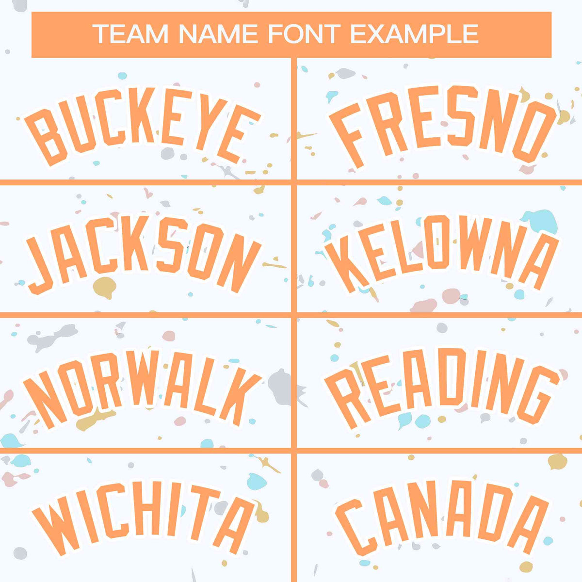 Custom White Orange Splash Graffiti Pattern Authentic Baseball Jersey