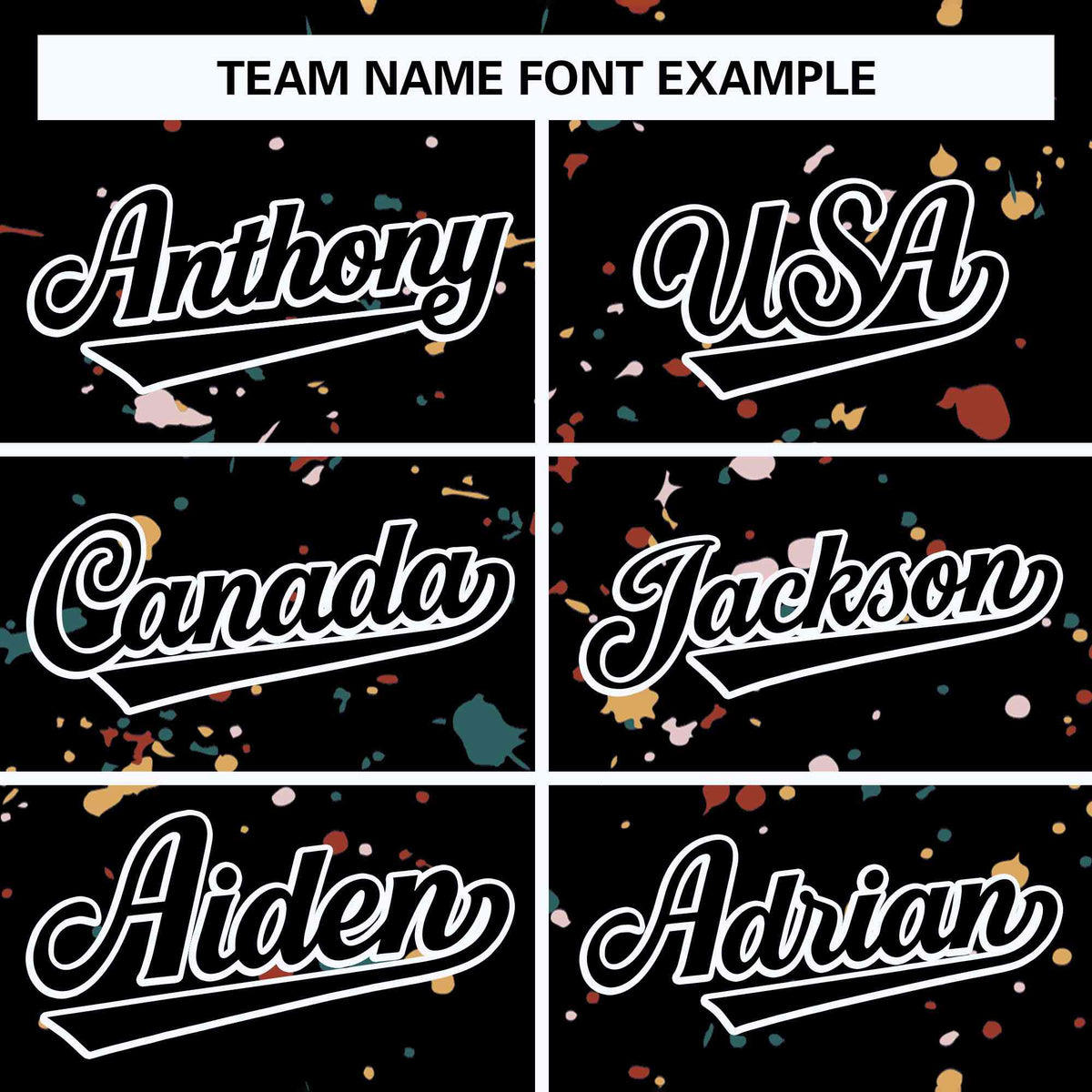 Custom Black White Splash Graffiti Pattern Authentic Baseball Jersey