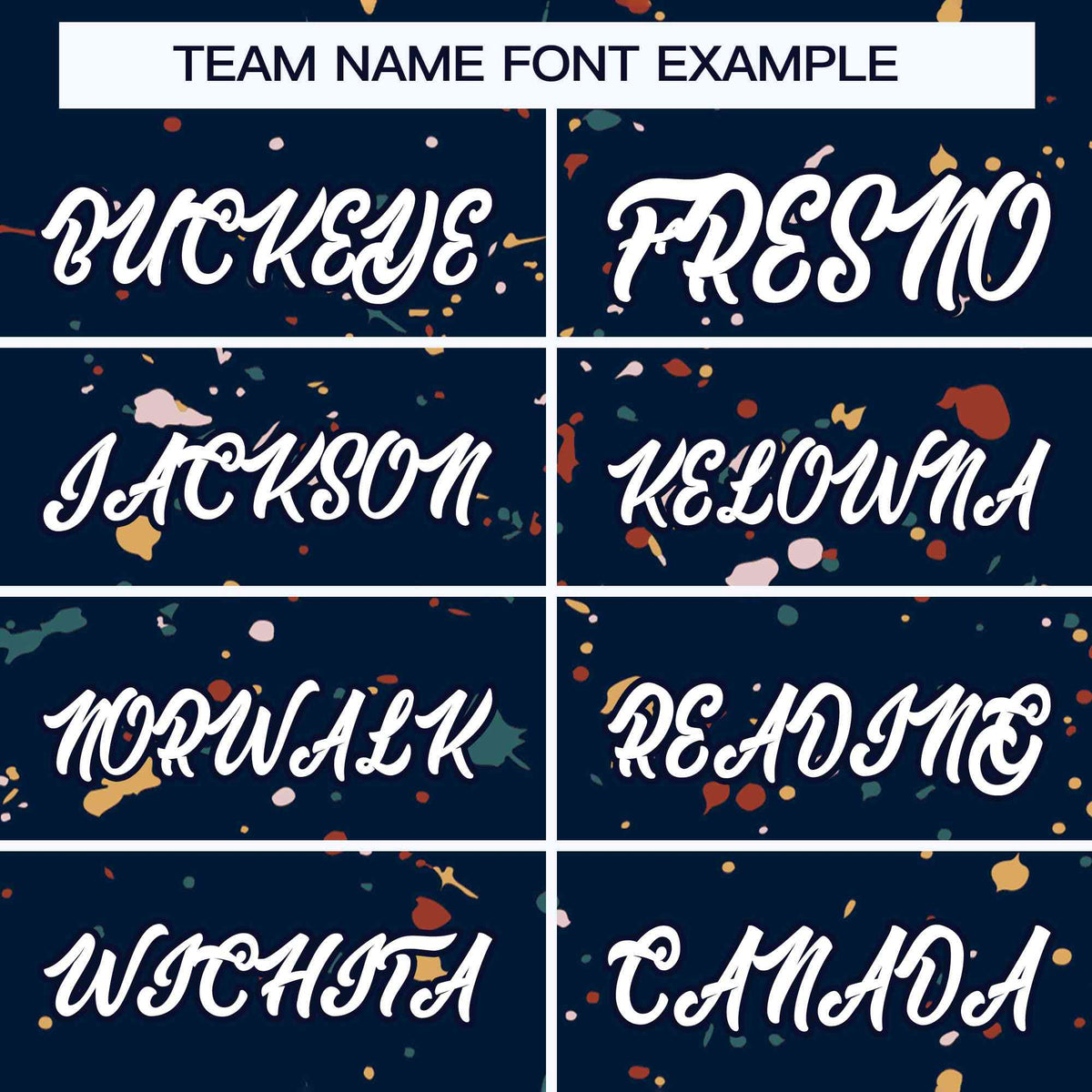 Custom Navy White Splash Graffiti Pattern Authentic Baseball Jersey