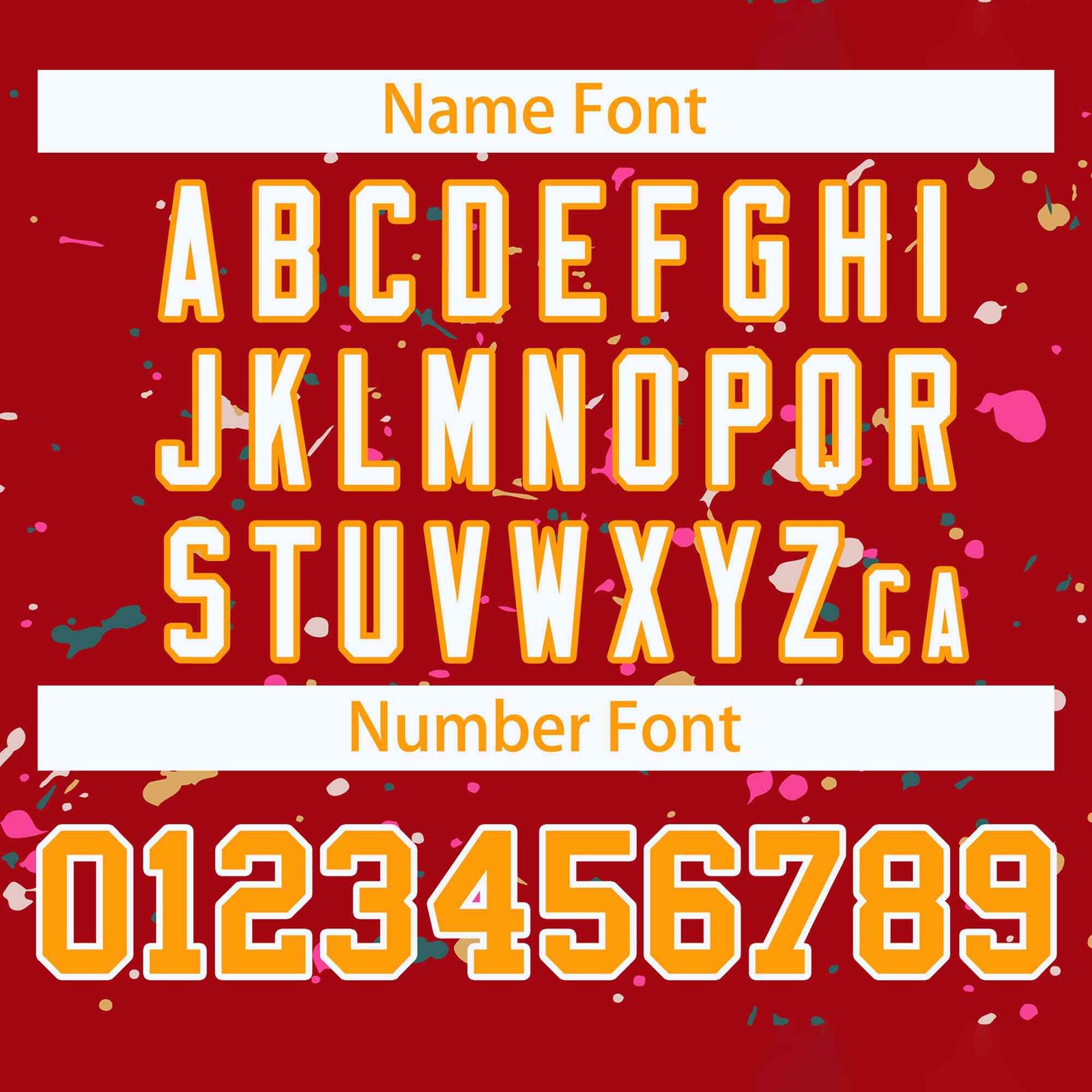 Custom Red Yellow-White Splash Graffiti Pattern Authentic Baseball Jersey