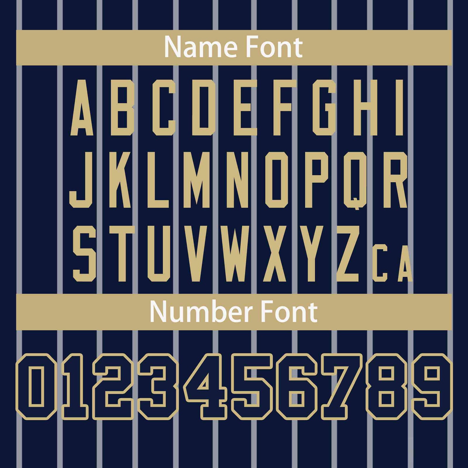 Custom Navy Cream-Light Gray Stripe Fashion Design Full Button Authentic Baseball Jersey