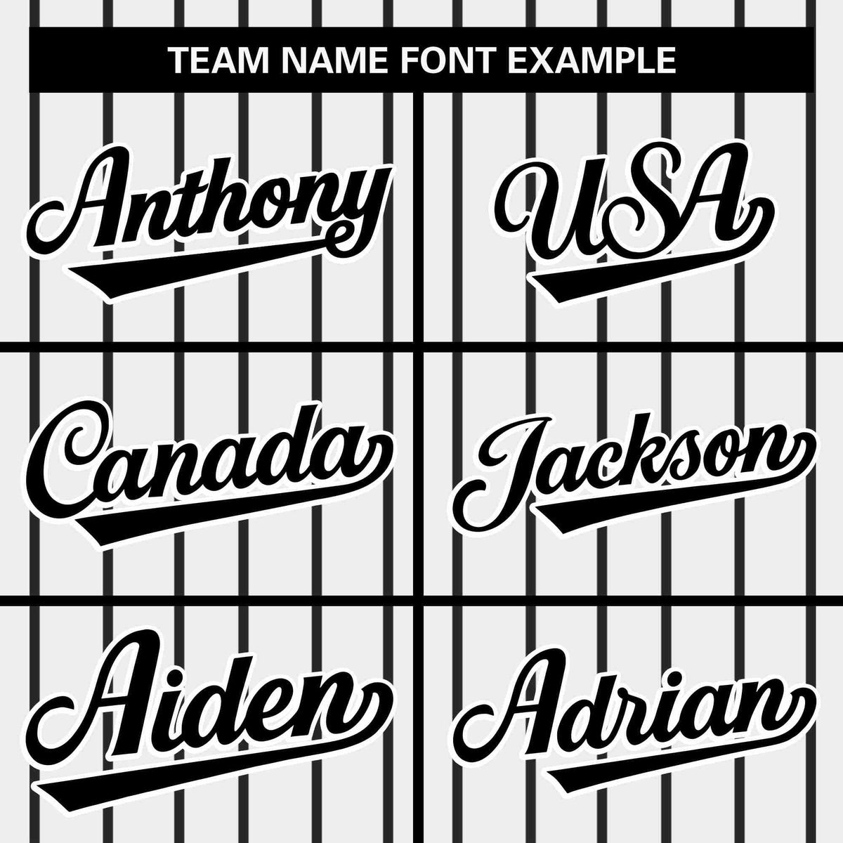 Custom White Black Stripe Fashion Design Full Button Authentic Baseball Jersey