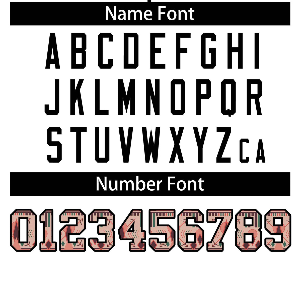 Custom Personalized Baseball Jersey Stitched Ethnic Pattern Name Number Sports Unifrom