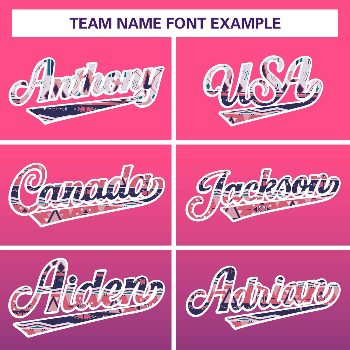 Custom Gradient Fashion Baseball Jersey Personalized Ethnic Pattern Name Number for Men Women Youth