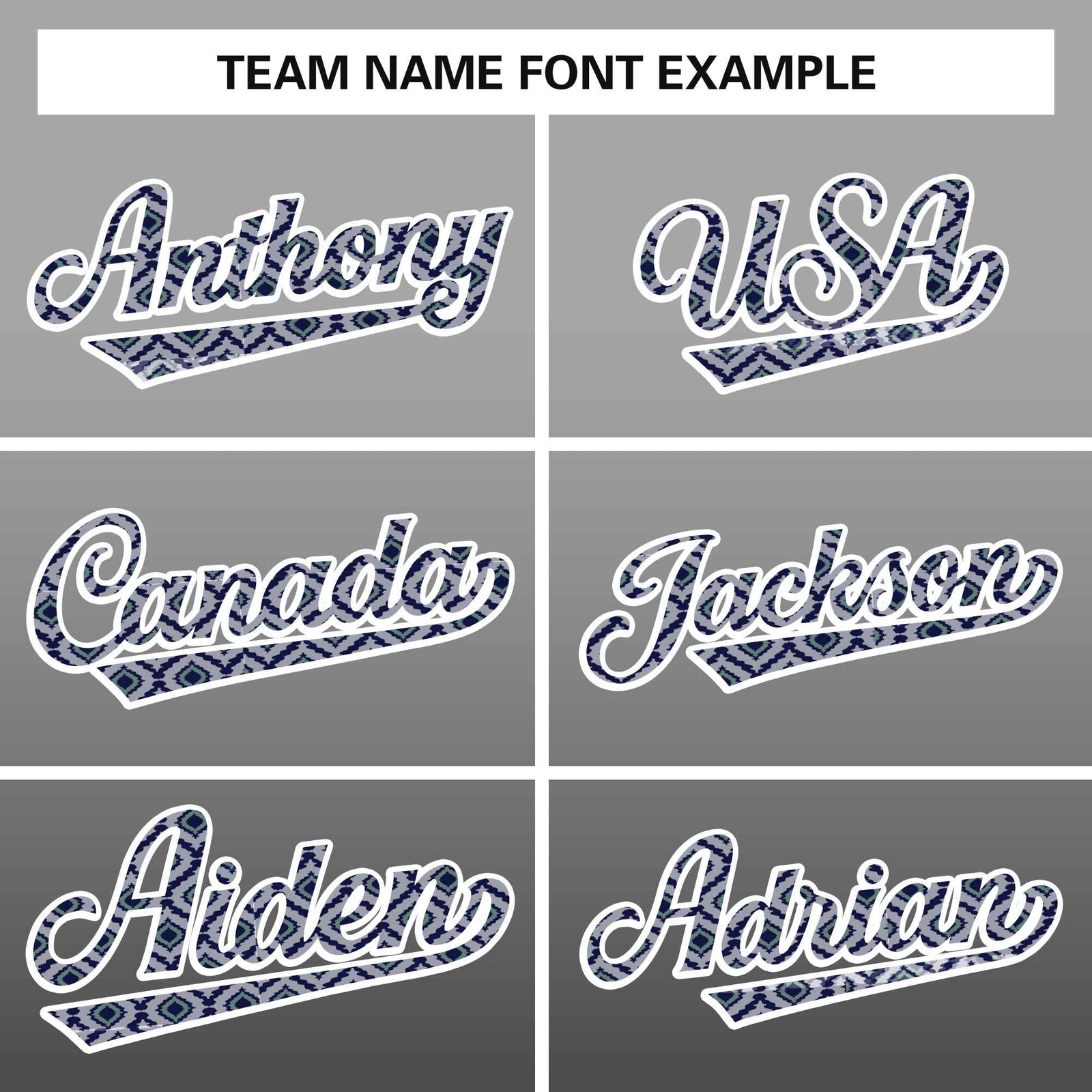 Custom Gradient Fashion Baseball Jersey Personalized Ethnic Pattern Name Number for Men Women Youth