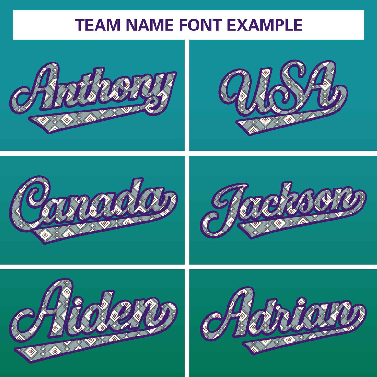 Custom Gradient Fashion Baseball Jersey Personalized Ethnic Pattern Name Number for Men Women Youth