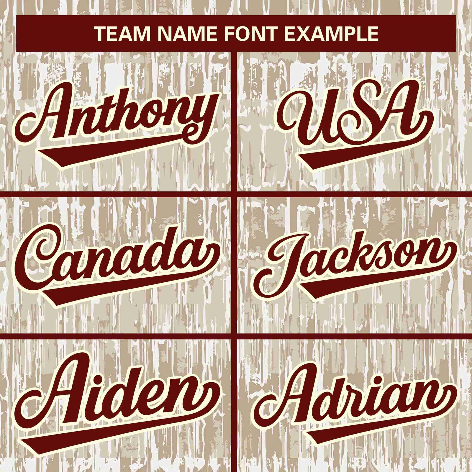 Custom Cream Crimson Texture Graffiti Pattern Personalized Authentic Baseball Jersey