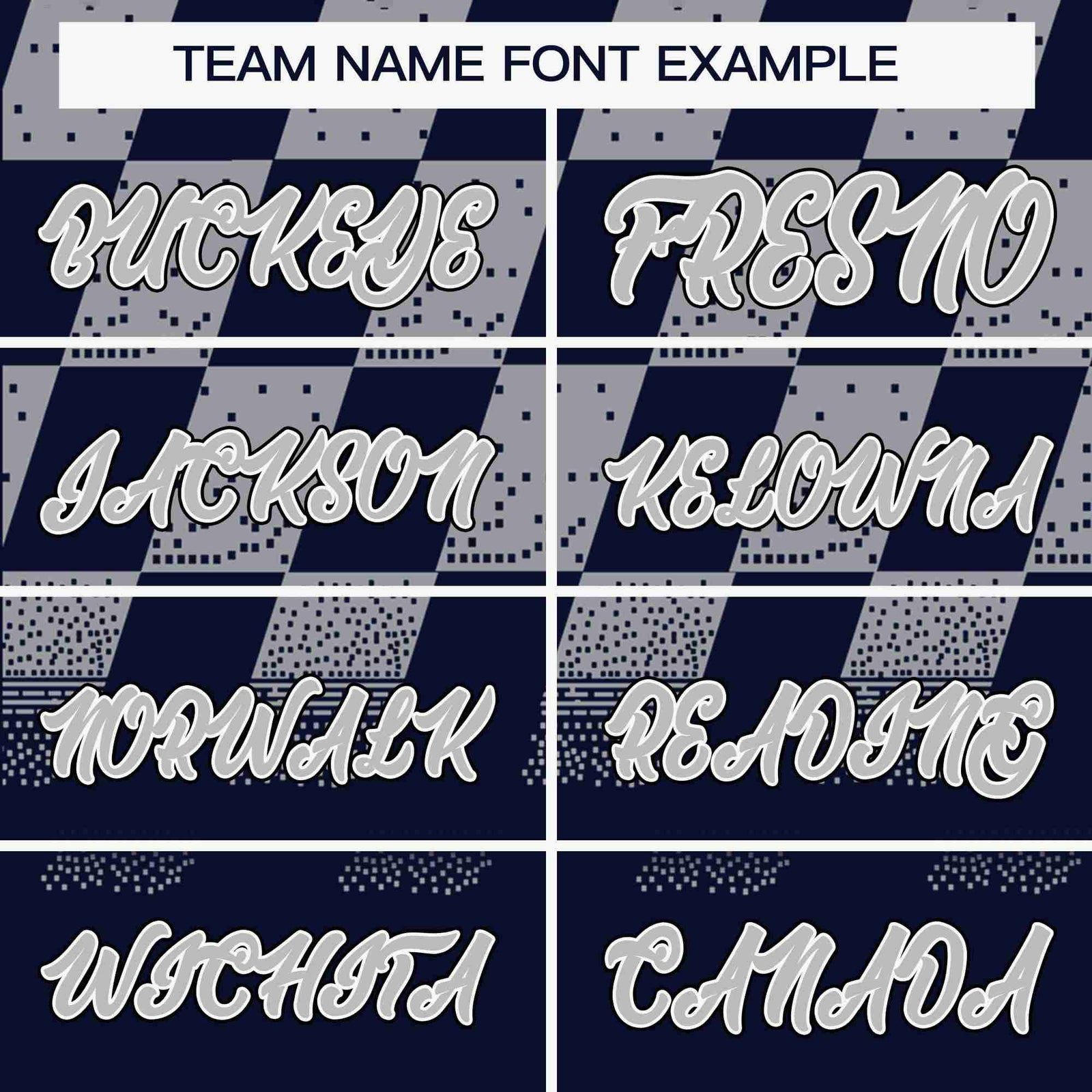 Custom Navy Gray Grid Speckles Color Block Design Authentic Baseball Jersey