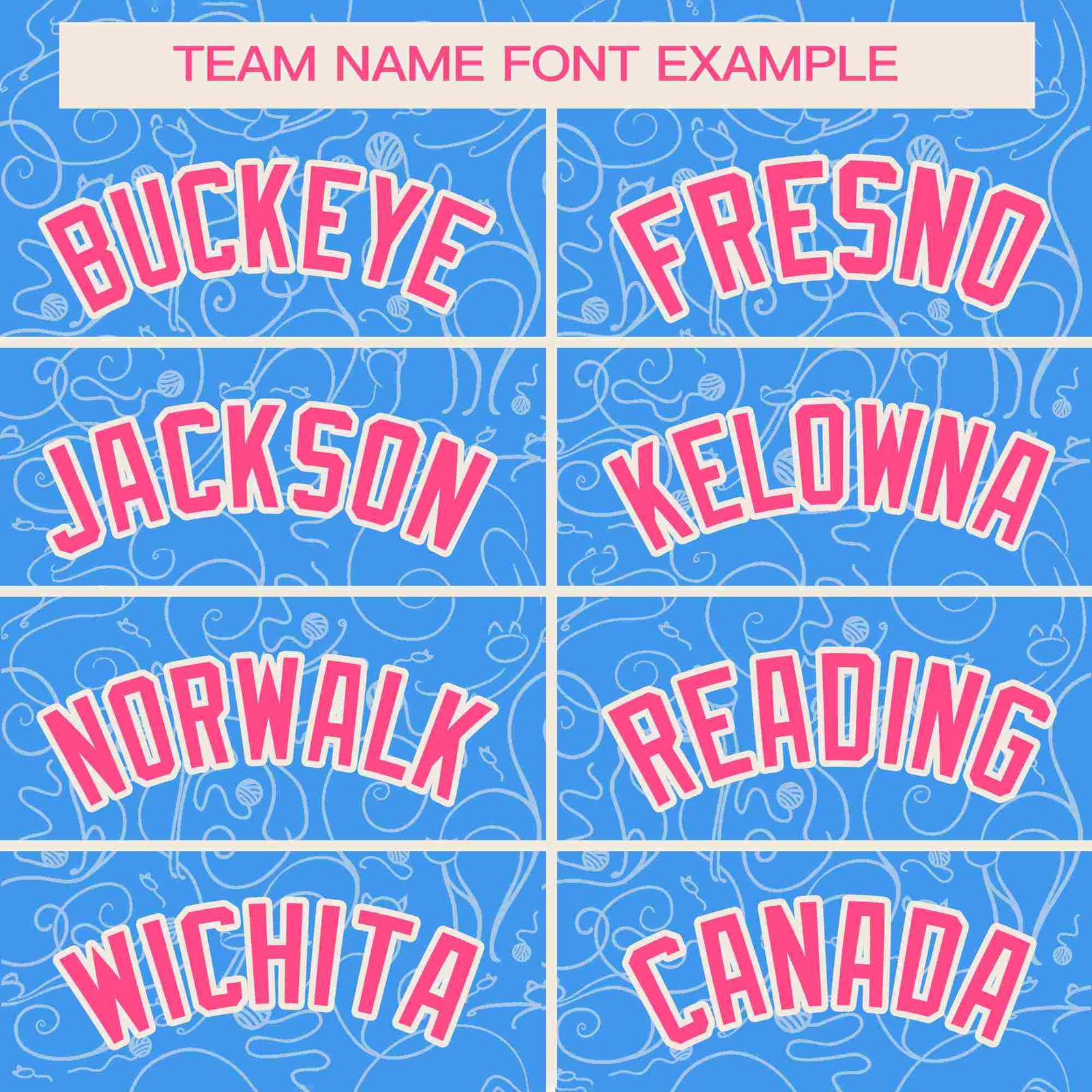 Custom Powder Blue Cream Line Art Graffiti Pattern Design Authentic Baseball Jersey