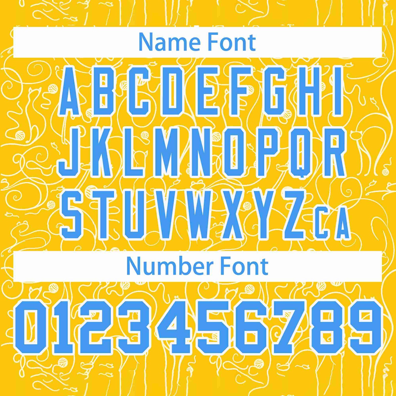 Custom Gold White Line Art Graffiti Pattern Design Authentic Baseball Jersey