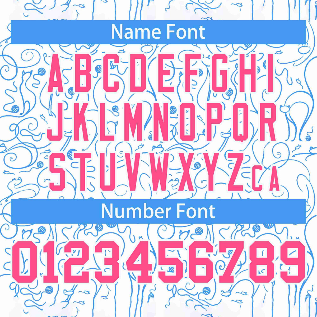 Custom White Powder Blue Line Art Graffiti Pattern Design Authentic Baseball Jersey