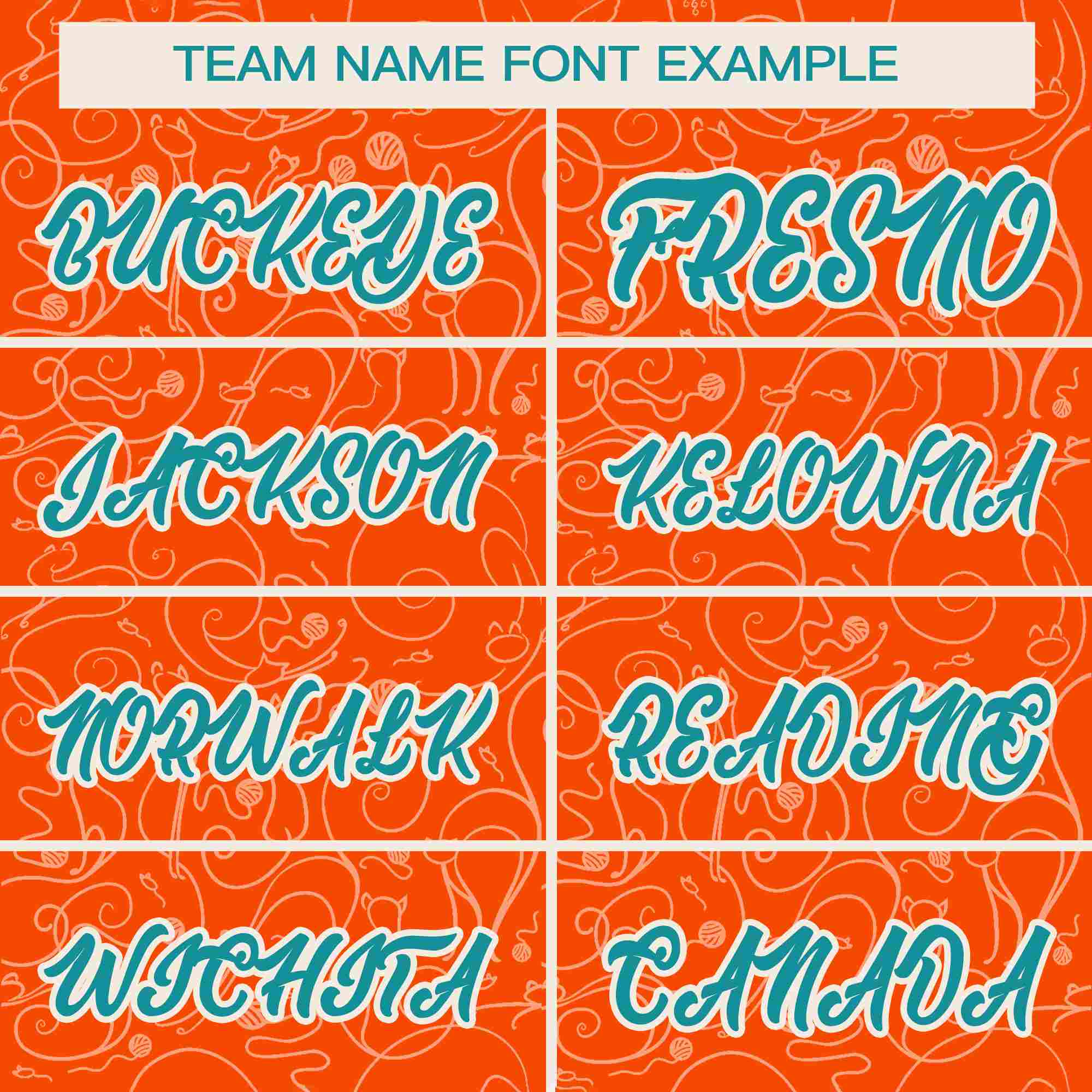 Custom Orange Cream Line Art Graffiti Pattern Design Authentic Baseball Jersey