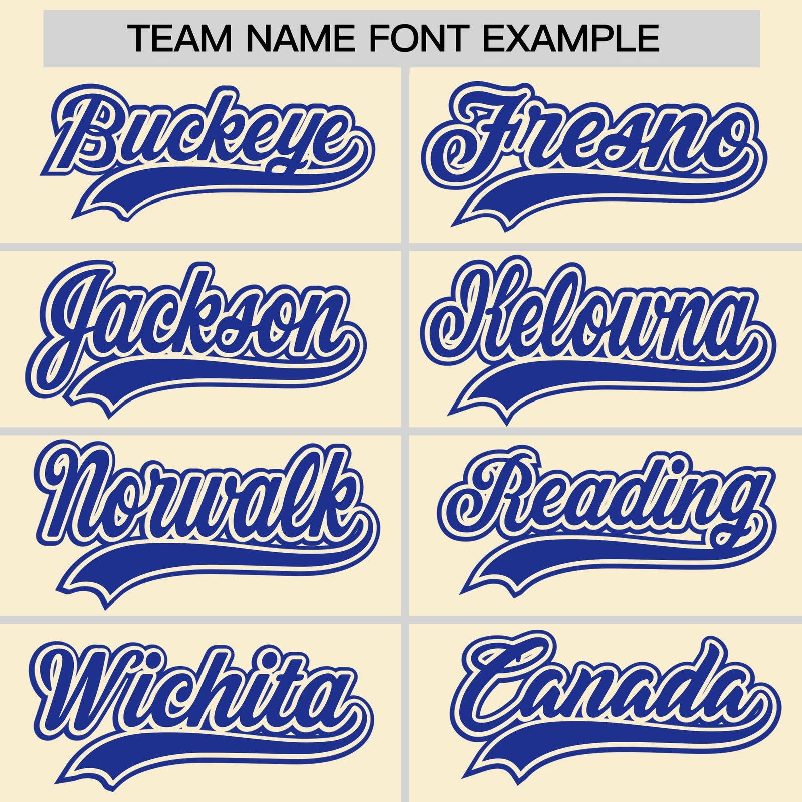 Custom Hockey Hoodie Jersey Cream Royal Blue Raglan Sleeves Lace-Up Neck Personal Name & Number & Logo
