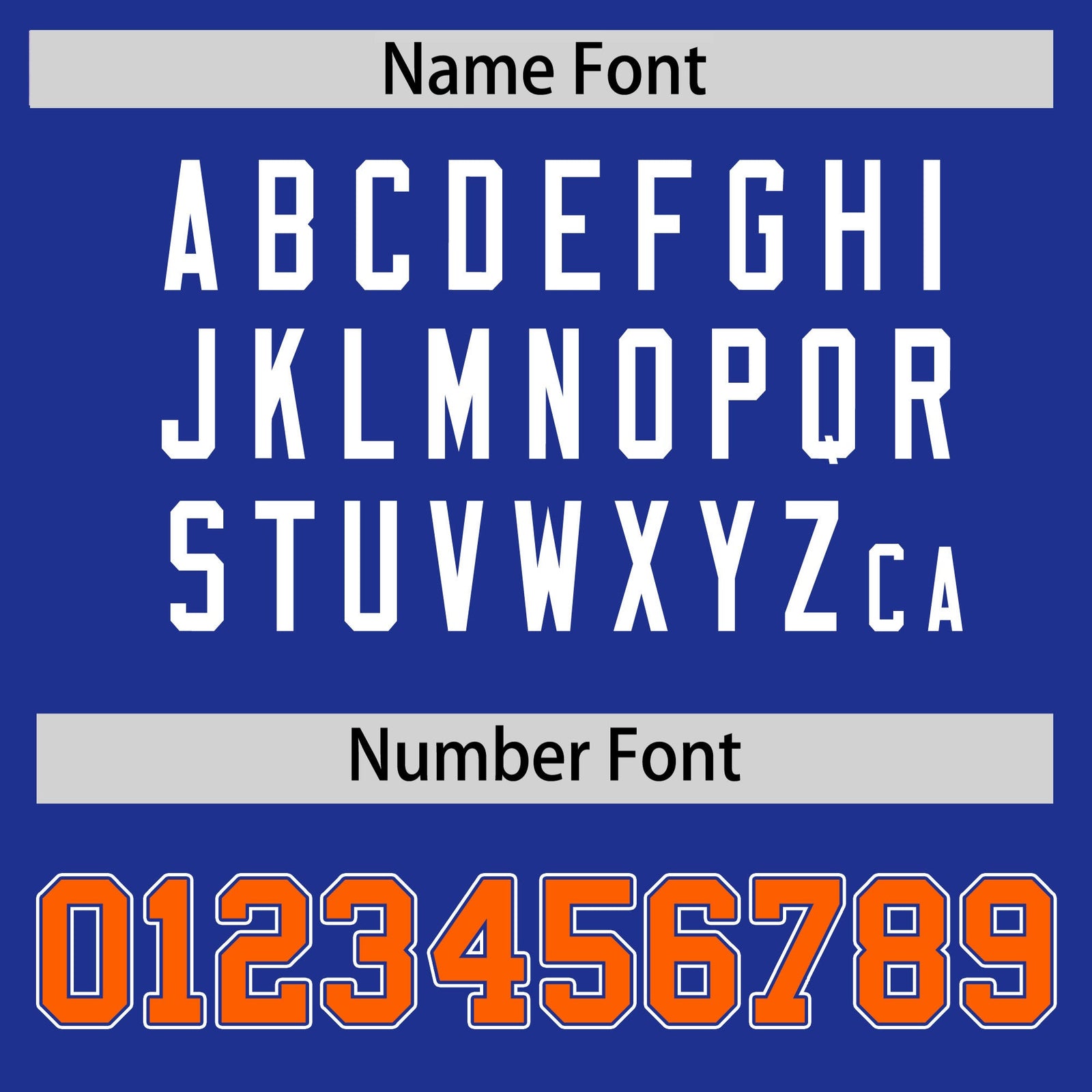 Custom Hockey Hoodie Jersey Royal Blue Orange Raglan Sleeves Lace-Up Neck Personal Name & Number & Logo
