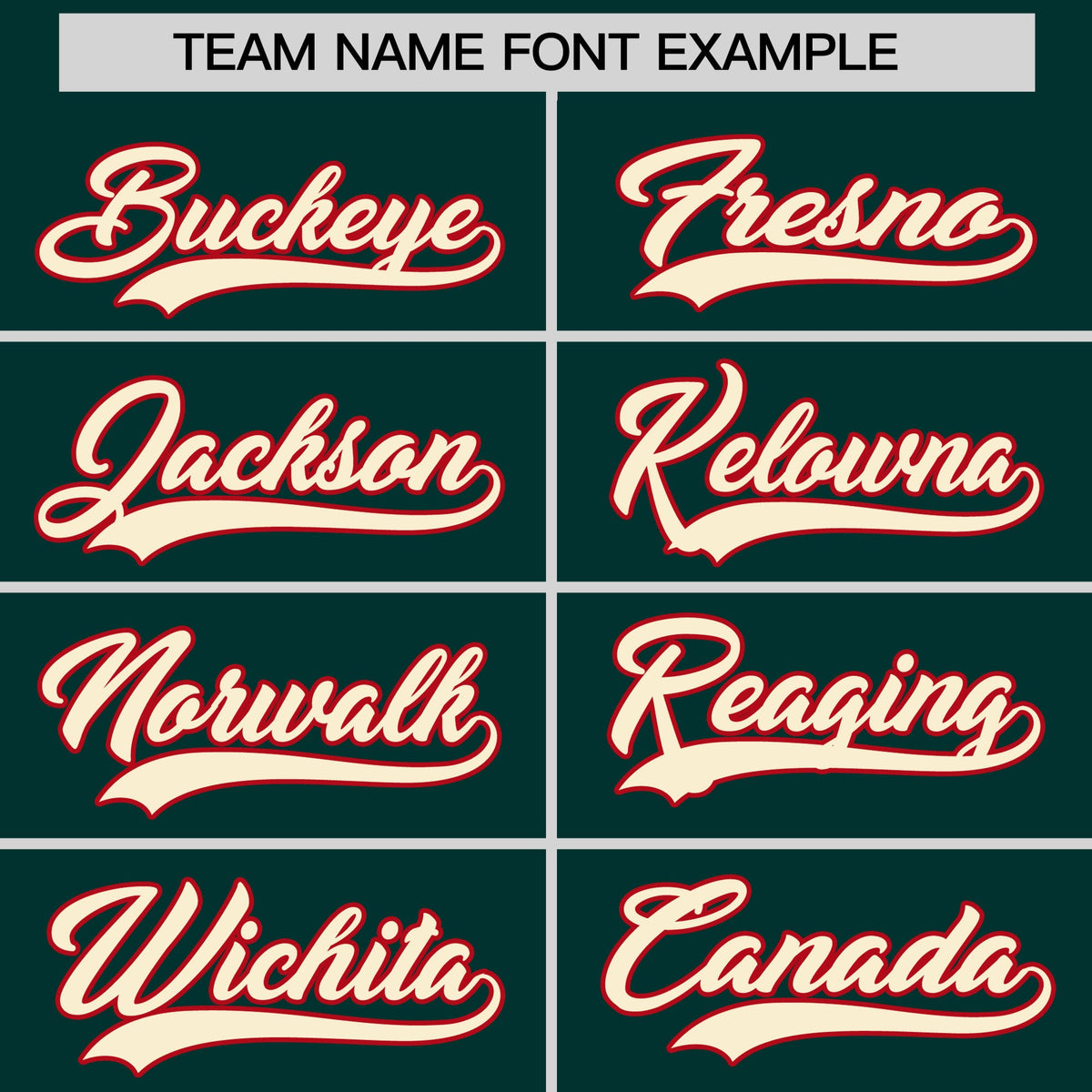 Custom Hockey Hoodie Jersey Midnight Green Red Classic Style Add Name,Number&amp;Logo