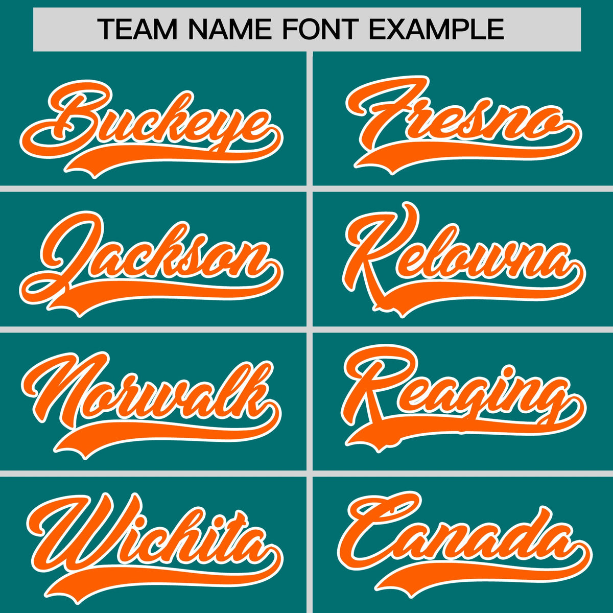 Custom Hockey Hoodie Jersey Teal Orange Classic Style Add Name,Number&amp;Logo