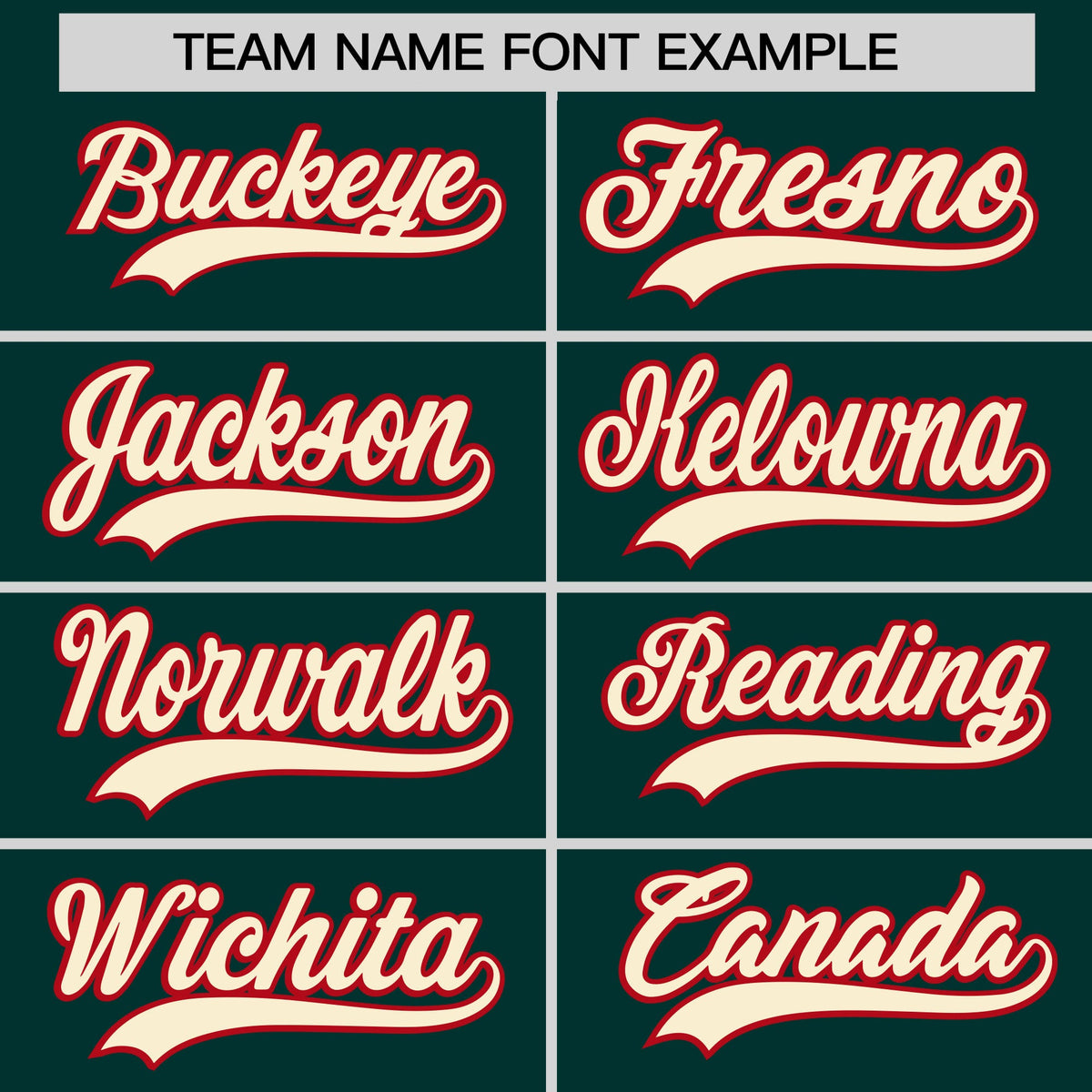 Custom Hockey Hoodie Jersey Midnight Green Red Classic Style Add Name,Number&amp;Logo