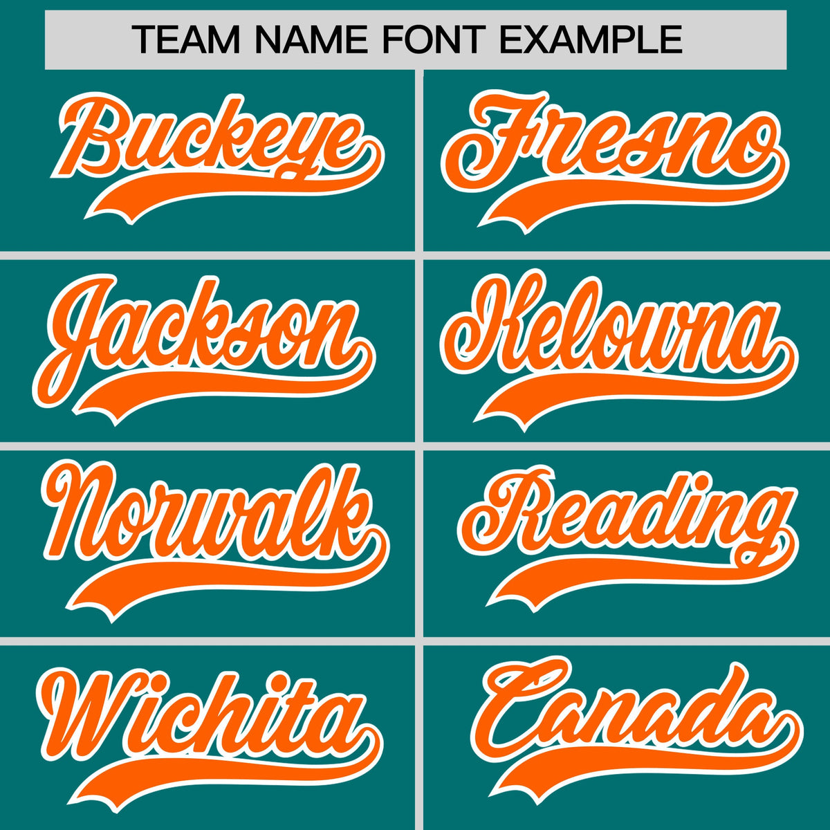 Custom Hockey Hoodie Jersey Teal Orange Classic Style Add Name,Number&amp;Logo
