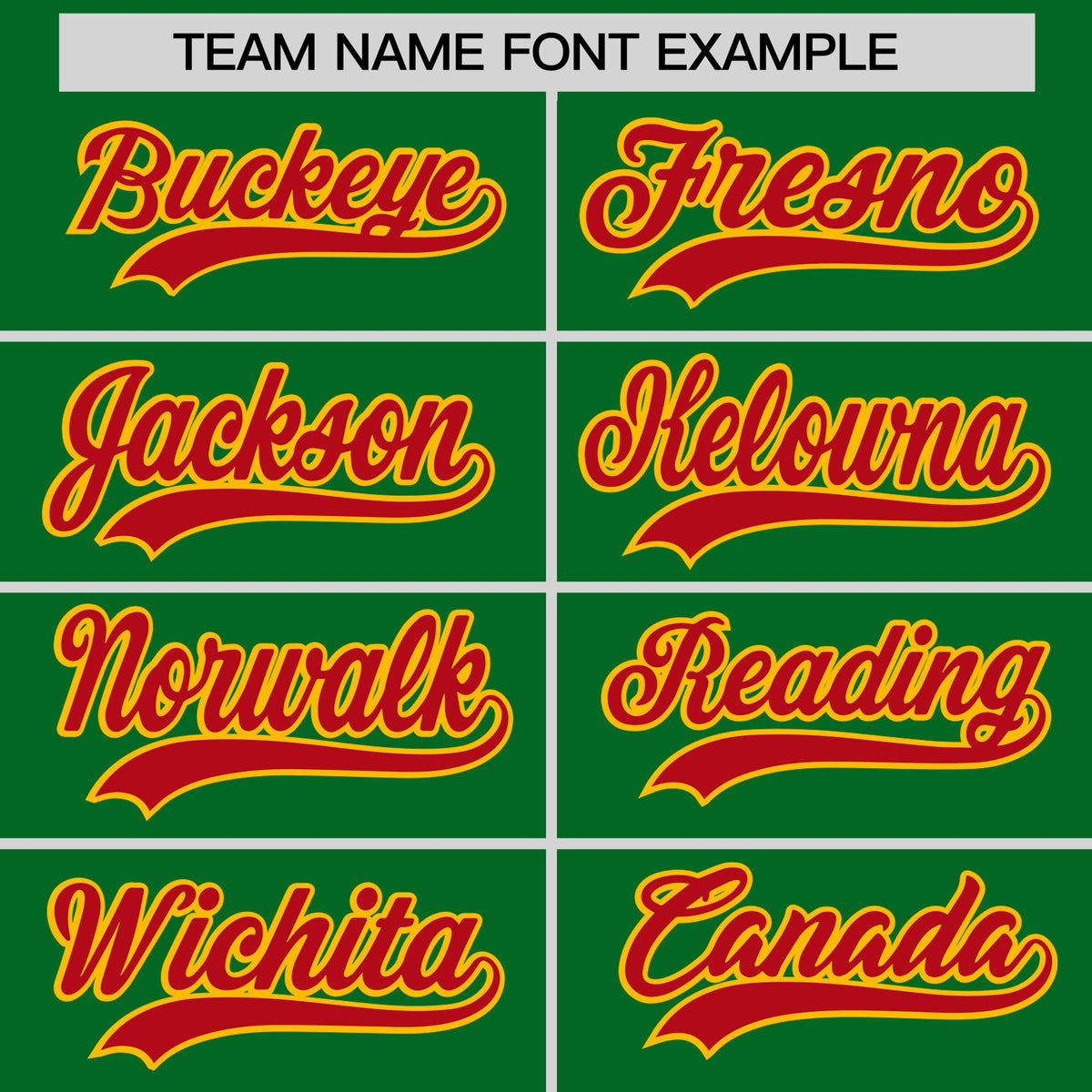 Custom Hockey Hoodie Jersey Kelly Green Red Classic Style Add Name,Number&amp;Logo