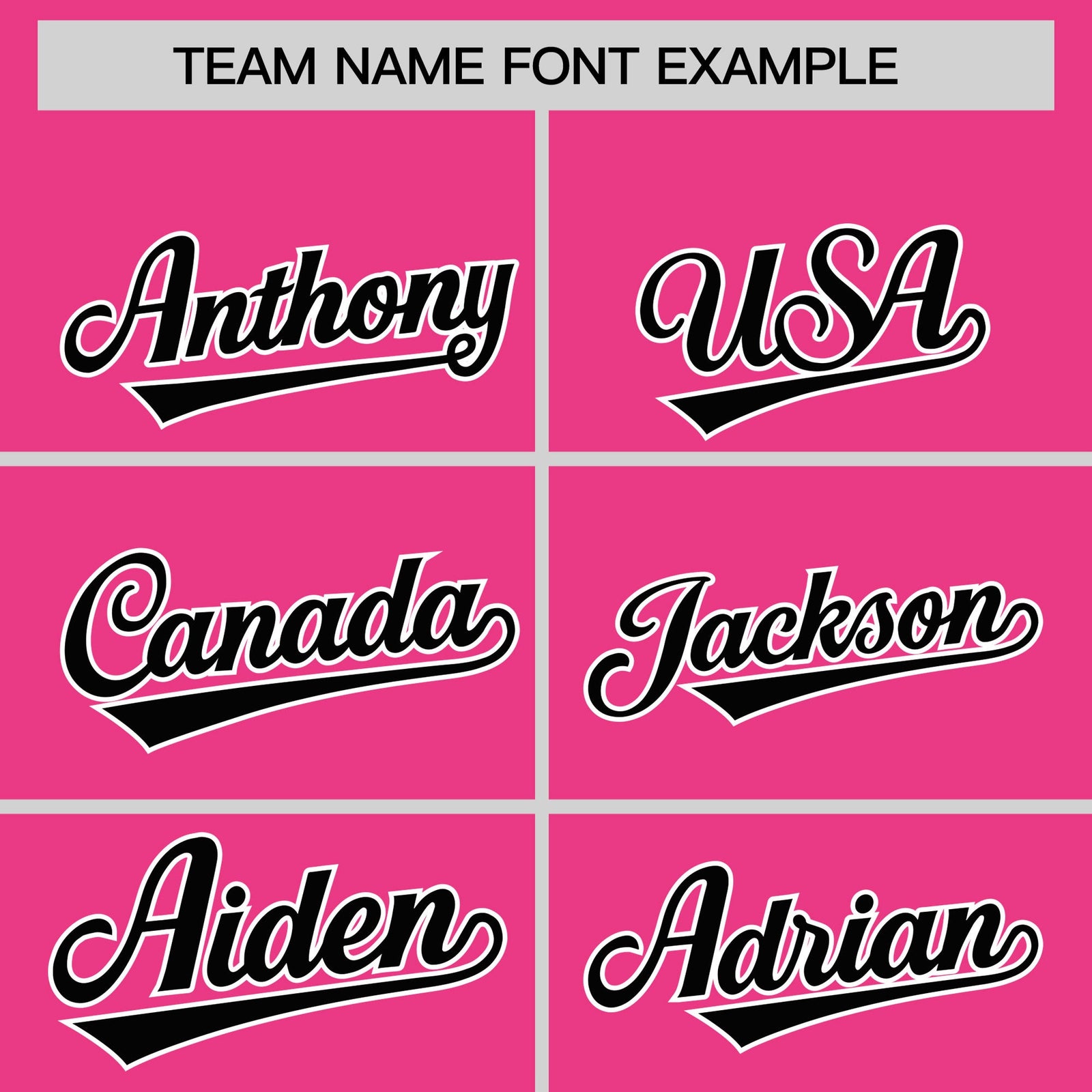 Custom Hockey Hoodie Jersey Pink Black Classic Style Add Name,Number & Logo