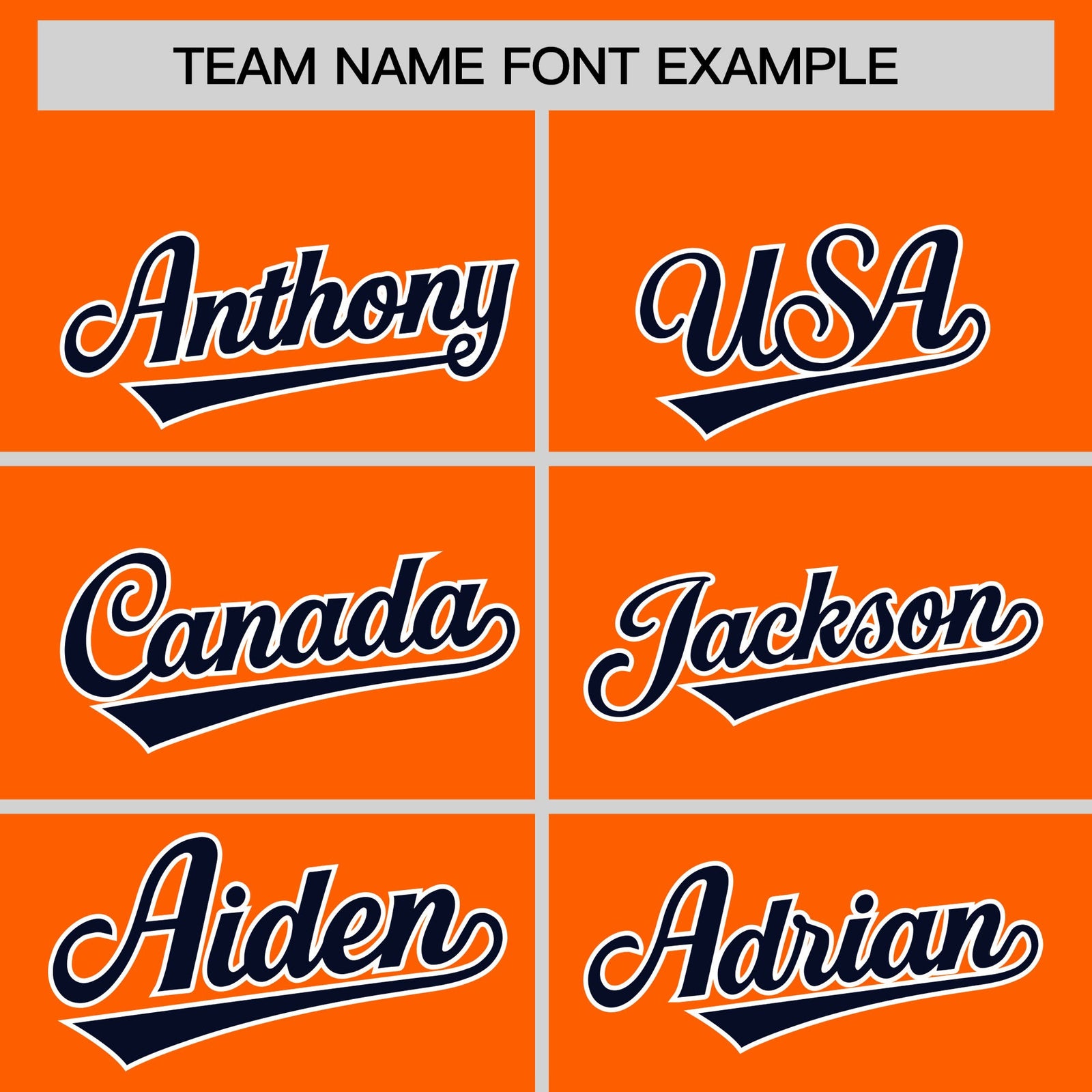 Custom Hockey Hoodie Jersey Orange Navy Classic Style Add Name,Number&Logo