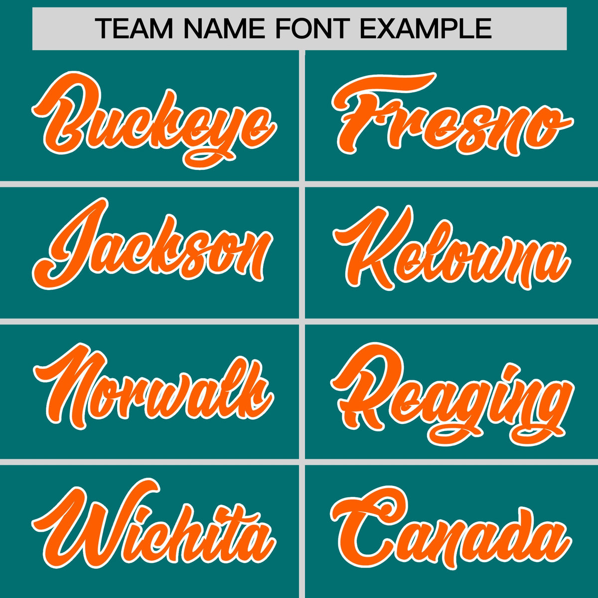 Custom Hockey Hoodie Jersey Teal Orange Classic Style Add Name,Number&amp;Logo