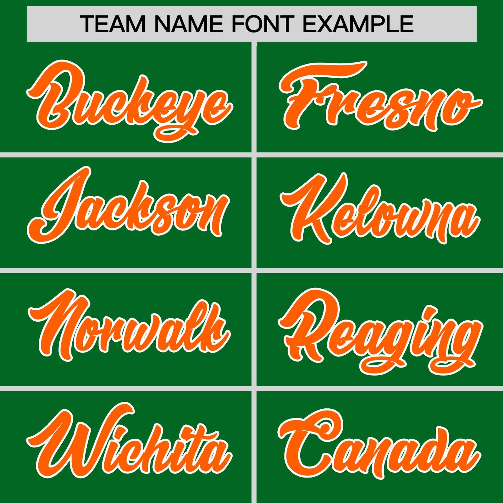 Custom Hockey Hoodie Jersey Kelly Green Orange Classic Style for Men&Youth